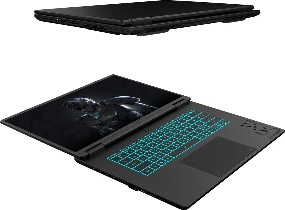 Gaming Nešiojamas kompiuteris GIGABYTE A16 CTH Intel Core i7-13620H 16GB/1TB/RTX5050 W11Home - German Keyboard