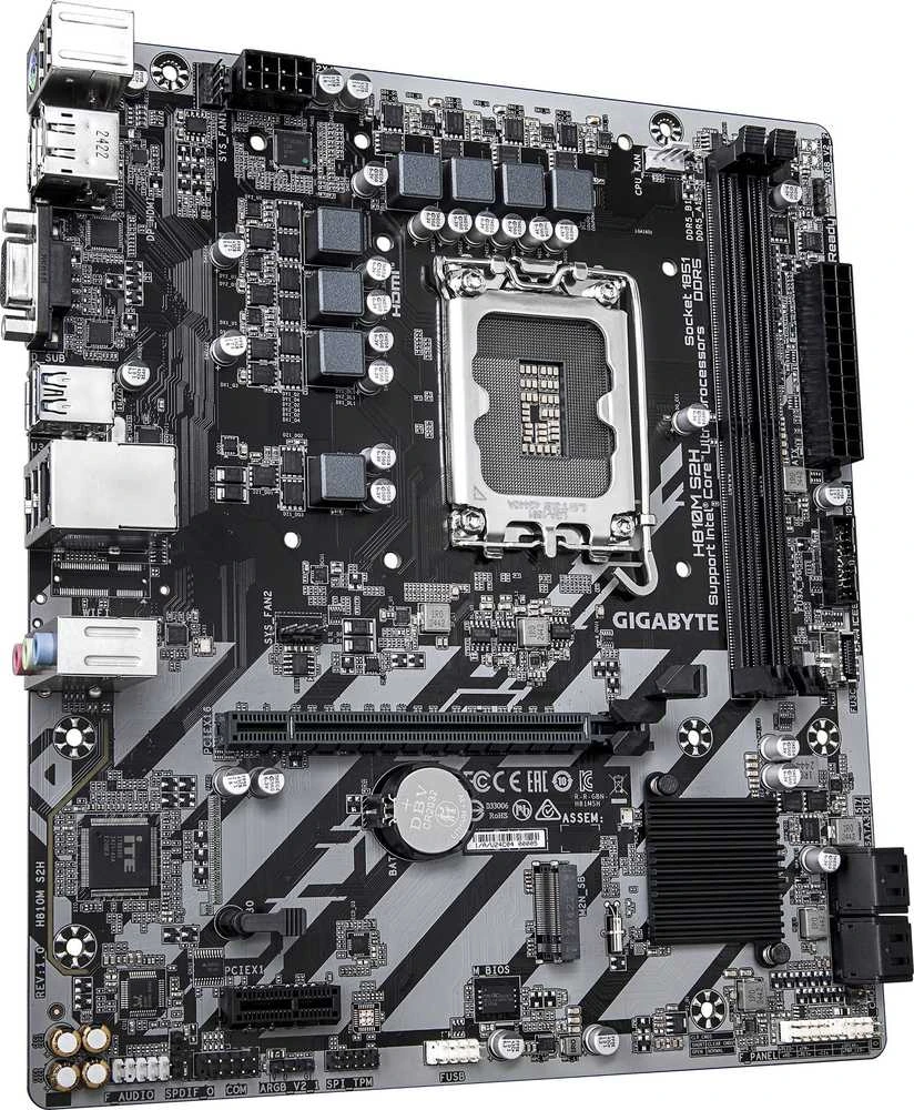 Pagrindinė plokštė GIGABYTE H810M S2H LGA1851 MB