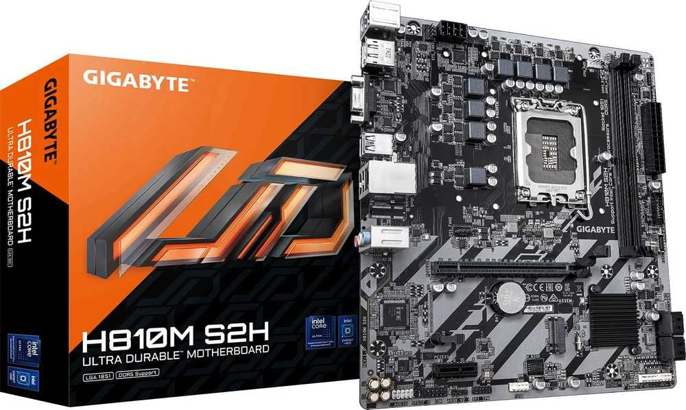 Pagrindinė plokštė GIGABYTE H810M S2H LGA1851 MB