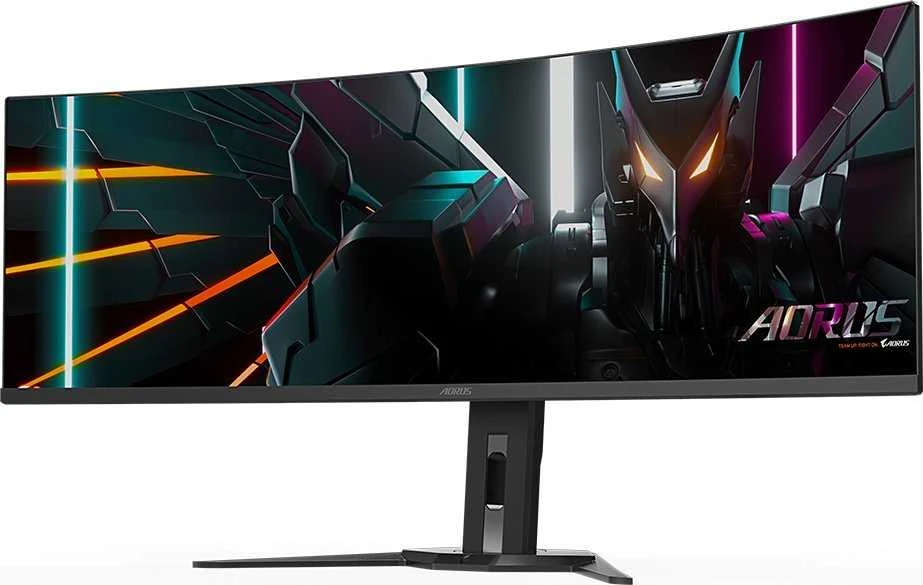 Monitorius Gigabyte | CO49DQ | 49 " | OLED | DQHD | 32:9 | 144 Hz | 3 ms | 5120 x 1440 pikselių | 250 cd/m² | HDMI jungtys quantity 2 x HDMI 2.1 | Juodas | Garantija 36 mėn.