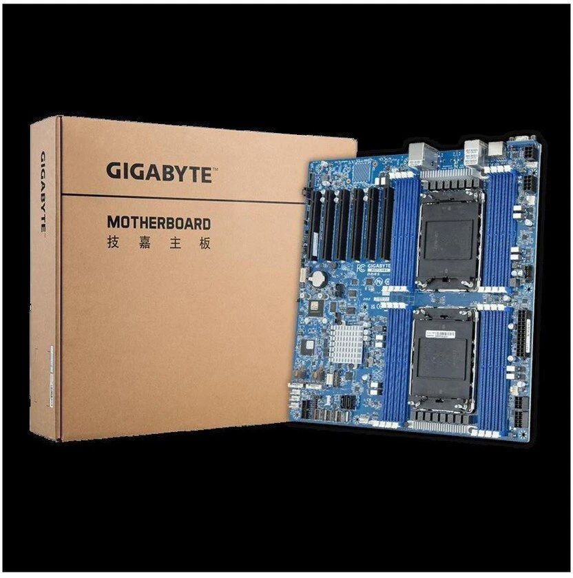 Pagrindinė plokštė - „Gigabyte MS73-HB1“ 2x LGA4677 „Intel Xeon Scalable Gen 4/5“ „Intel C741“