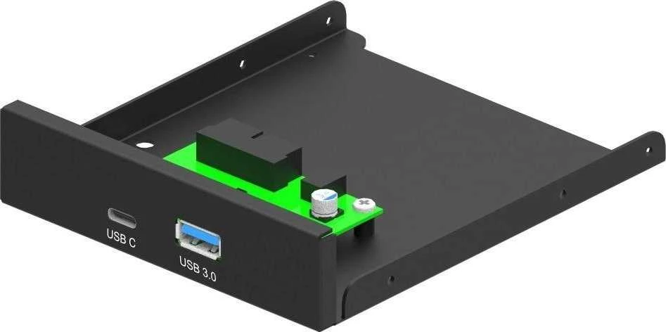 Gembird Gigabyte Gembras 3.5\ 'USB 3.1 C priekinis skydelis