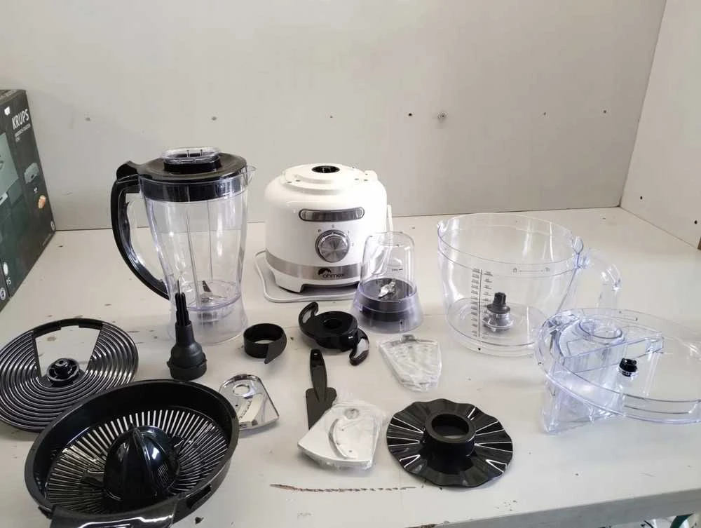 Virtuvinis kombainas G3Ferrari G3 Ferrari G20099 food processor 1000 W 3 L Transparent, Baltas