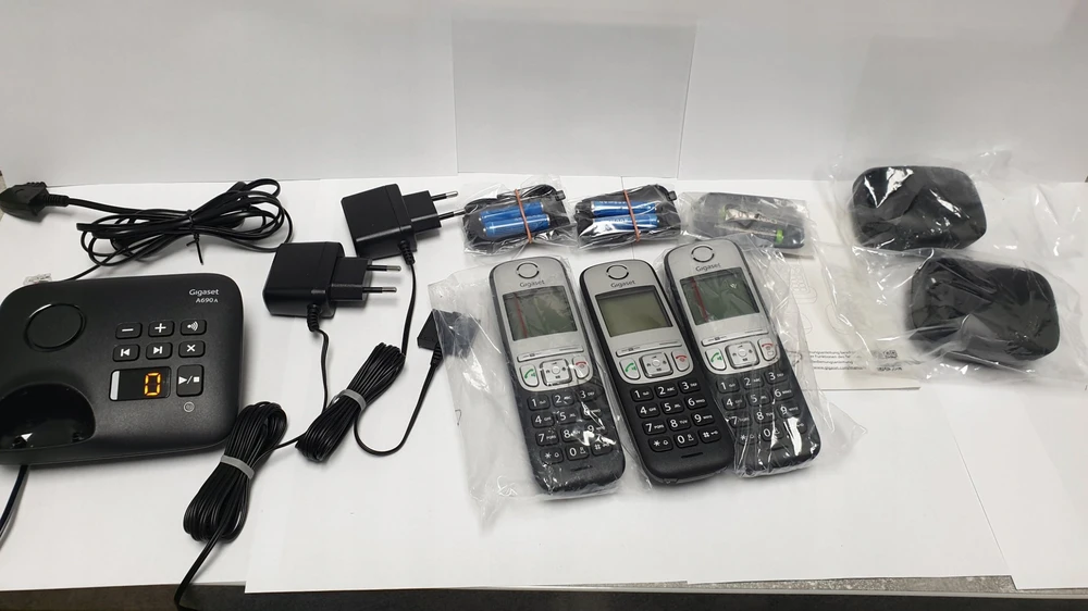 Gigaset A690 A Trio juodas | GIGASET