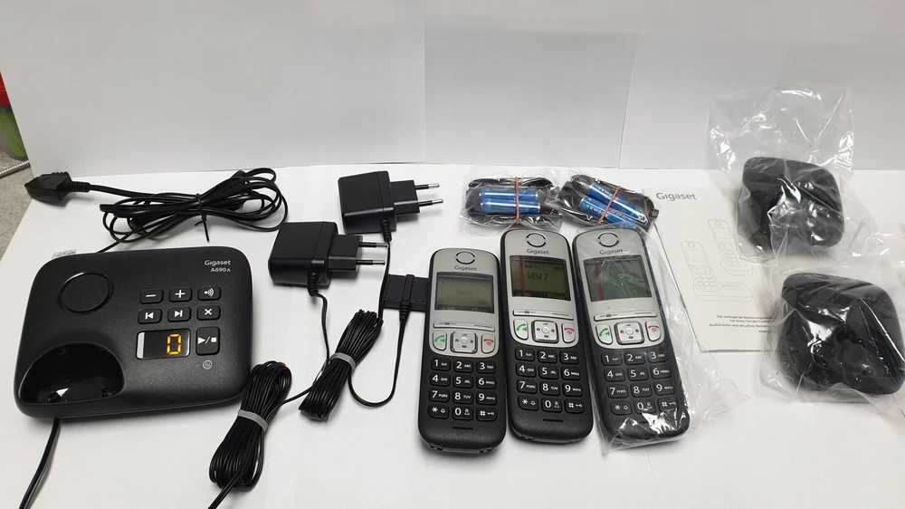 Gigaset A690 A Trio juodas | GIGASET