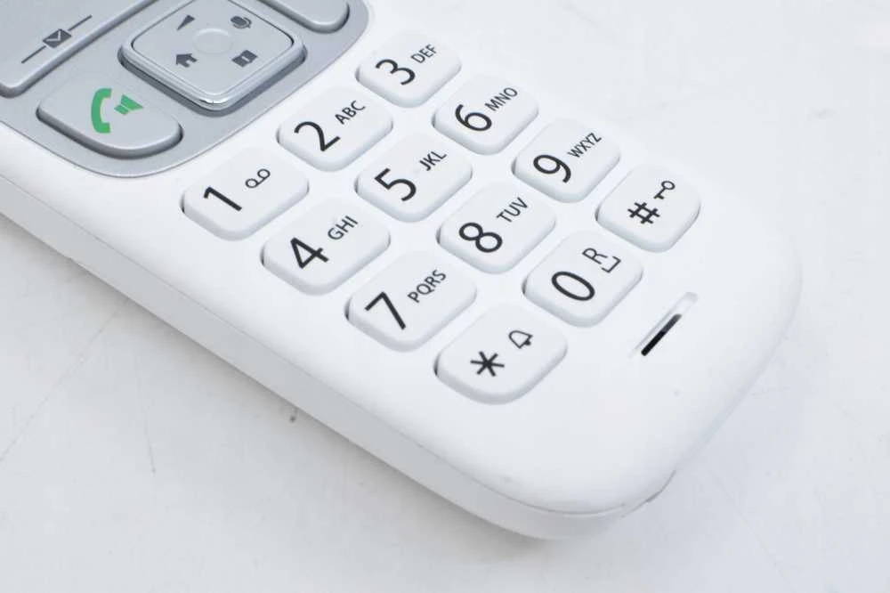 GIS Gigaset A690 Analoginis telefonas Skambintojo ID Balta