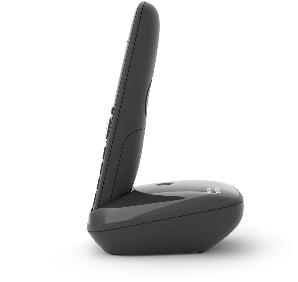GIS Gigaset AS690 Analoginio ryšio / DECT telefonas Skambintojo ID Juoda