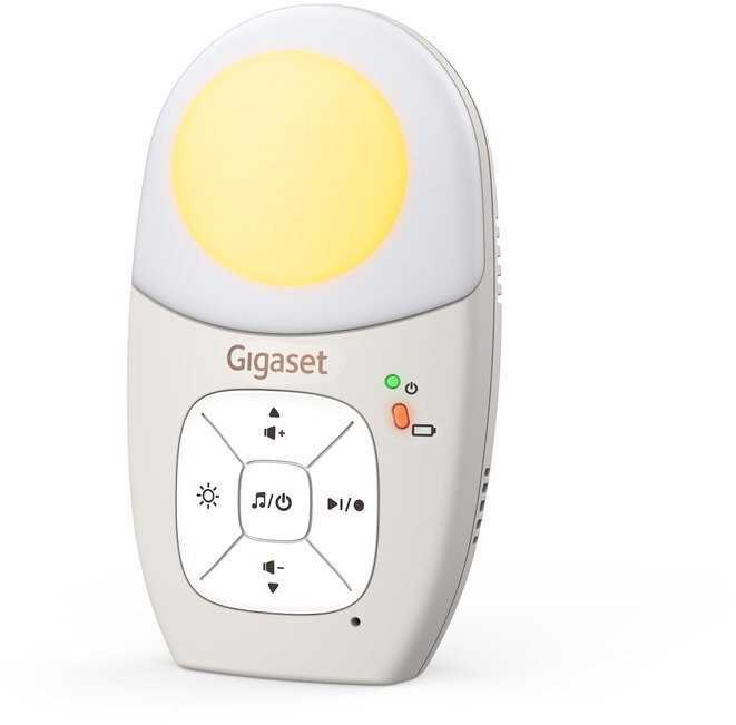 Gigaset garso auklė DECT su dvipusiu ryšiu, 300 m veikimo nuotoliu S30853-H1225-B101