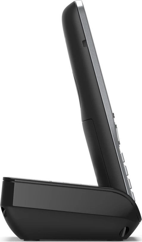 GIS Gigaset COMFORT 500A duo Analoginio ryšio / DECT telefonas Skambintojo ID Juoda, Sidabras