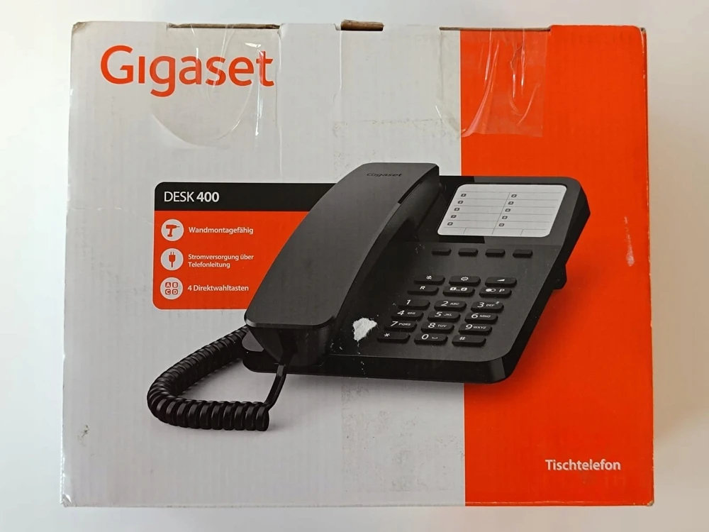 Gigaset Desk 400 juodas