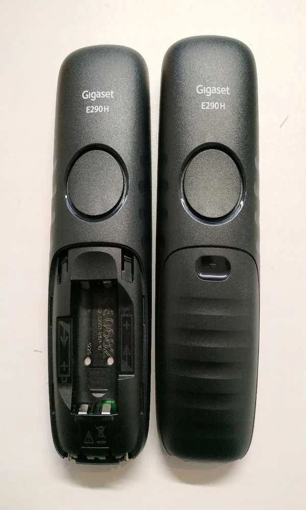 GIS Gigaset E290 Duo Analoginio ryšio telefono ragelis Skambintojo ID Juoda