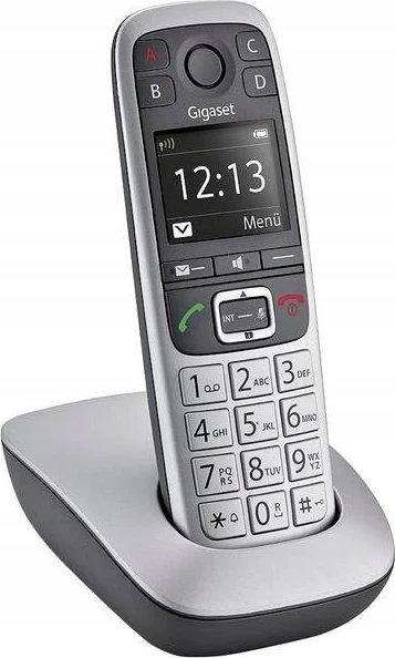 Gigaset fiksuotojo ryšio telefonas Gigaset E560 telefonas pilkas / sidabrinis S30852-H2708-B101