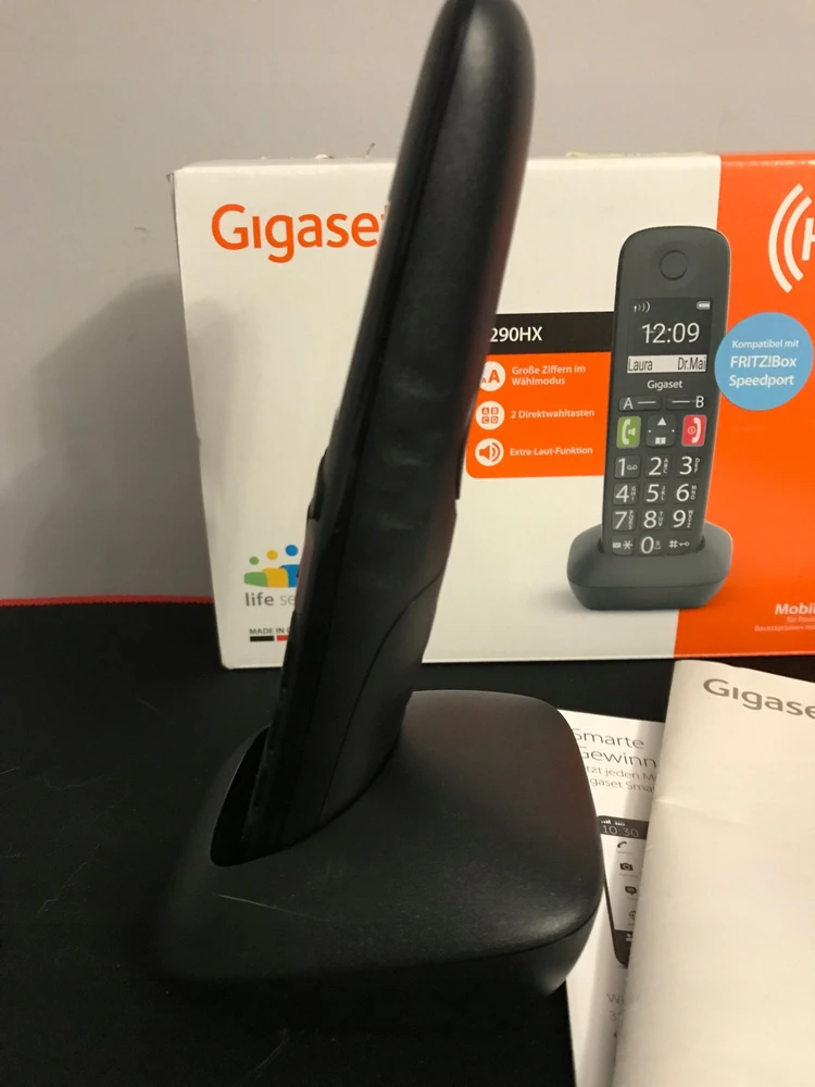 Gigaset E290 HX juoda