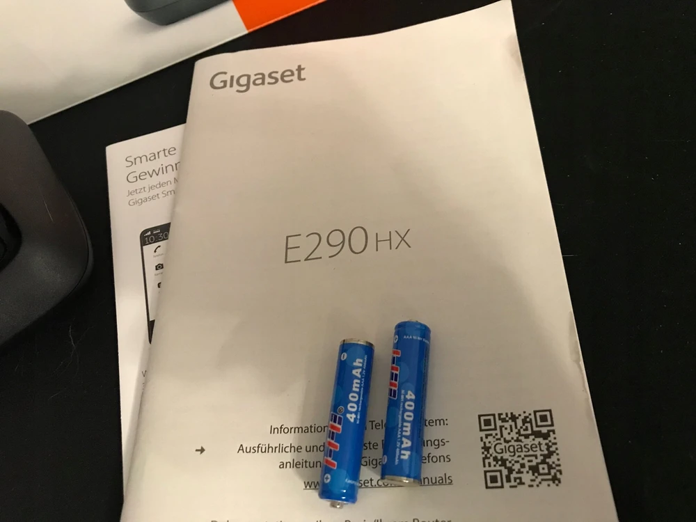 Gigaset E290 HX juoda