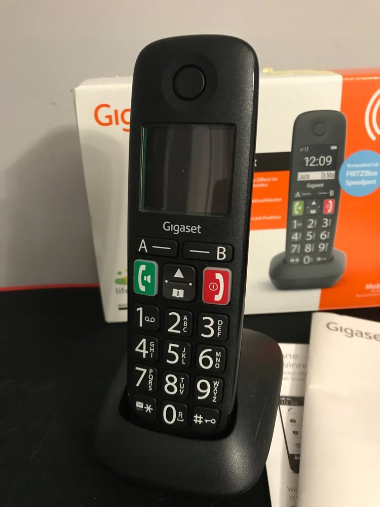 Gigaset E290 HX juoda