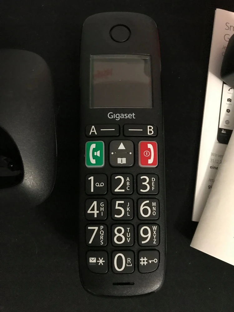 Gigaset E290 HX juoda