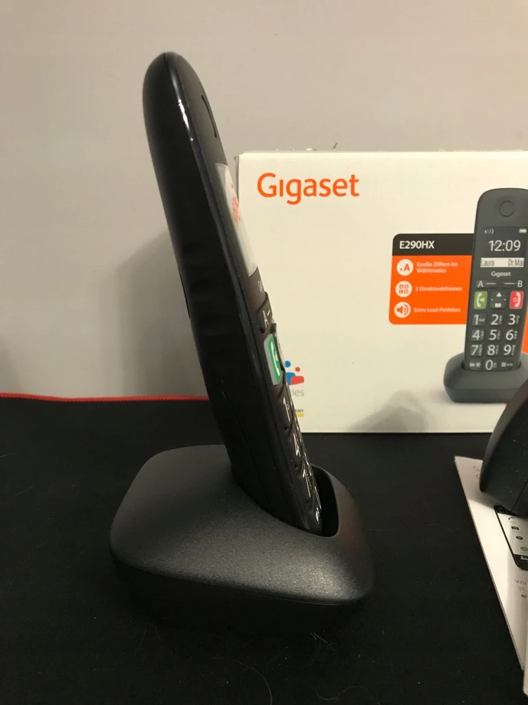 Gigaset E290 HX juoda