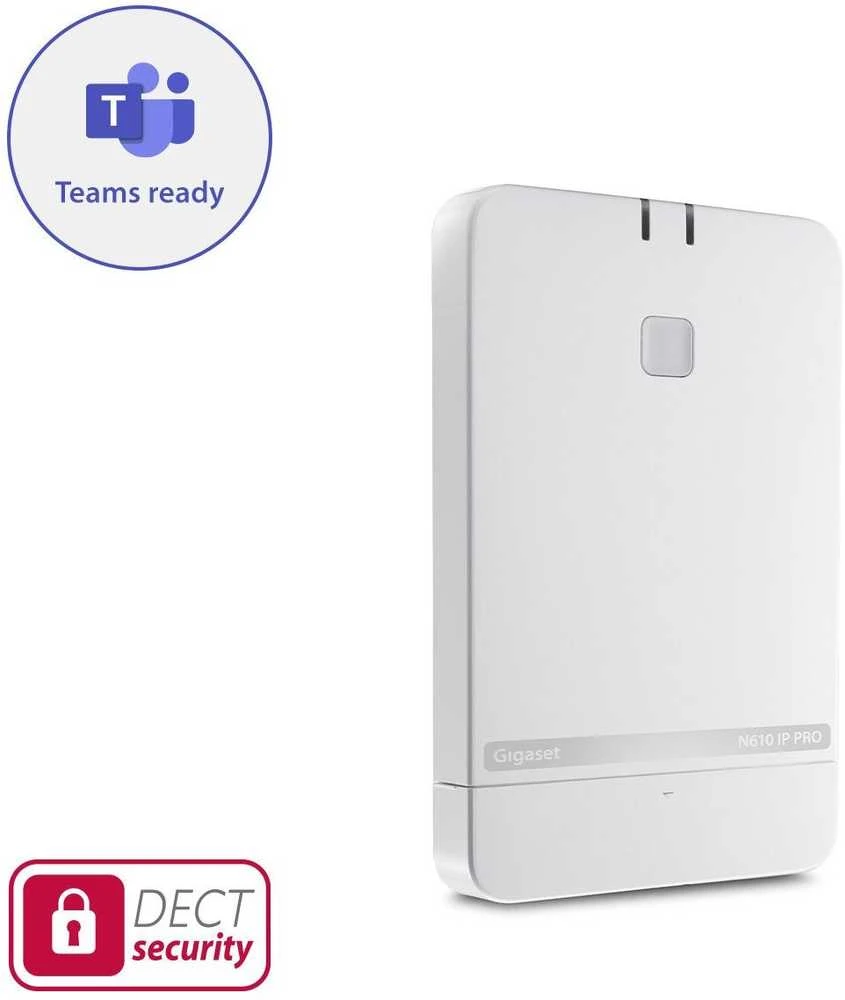 GIS Gigaset PRO N610 IP DECT DECT bazinė stotis Balta
