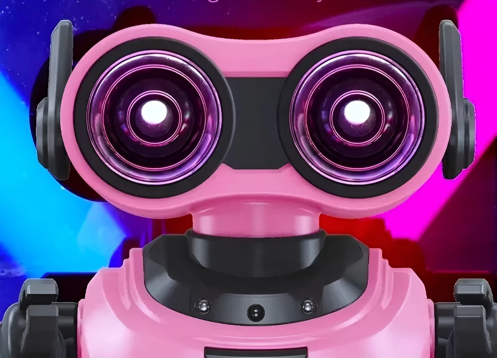 Gigo Robotas rožinis valdomas nuotoliniu būdu