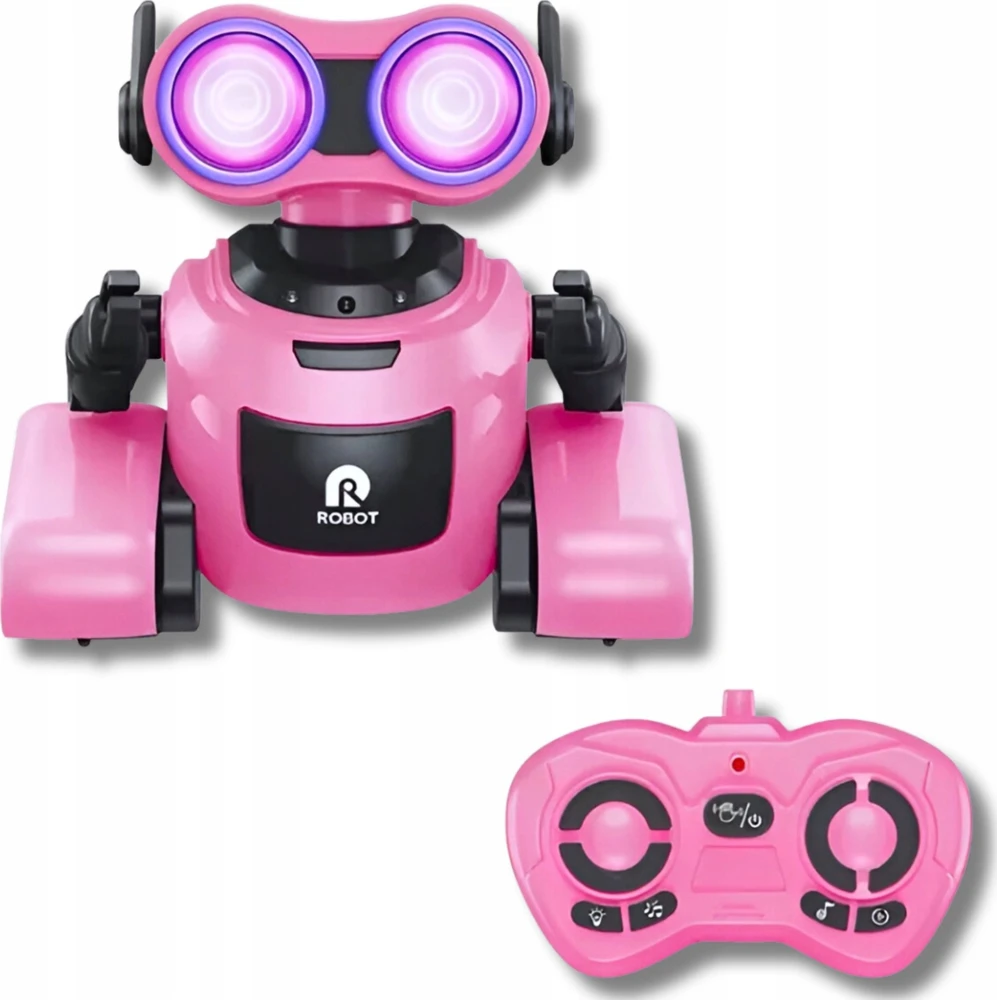Gigo Robotas rožinis valdomas nuotoliniu būdu