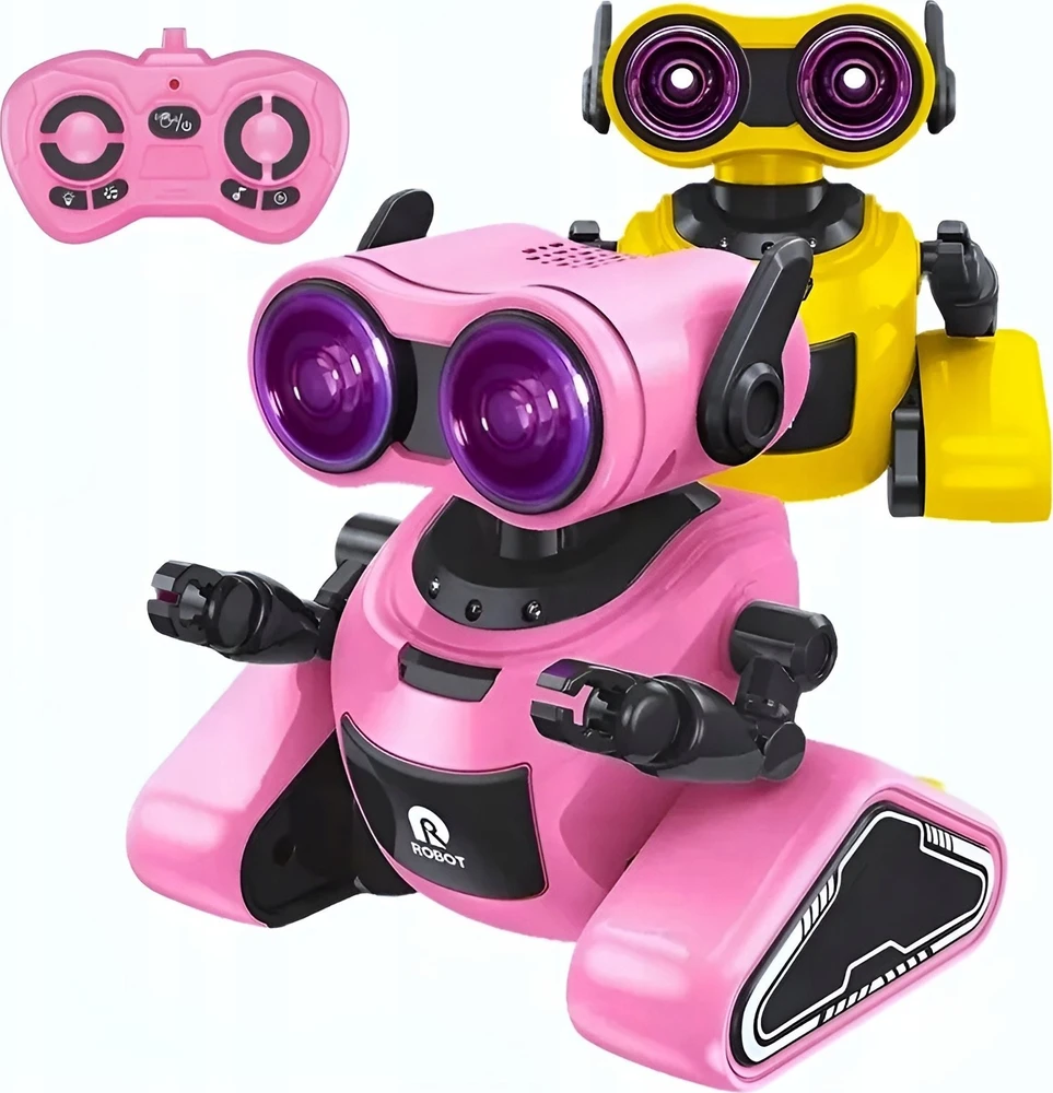 Gigo Robotas rožinis valdomas nuotoliniu būdu