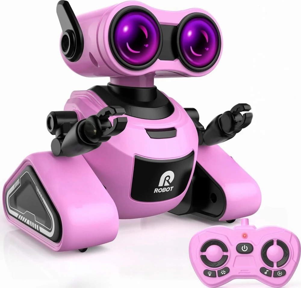 Gigo Robotas rožinis valdomas nuotoliniu būdu