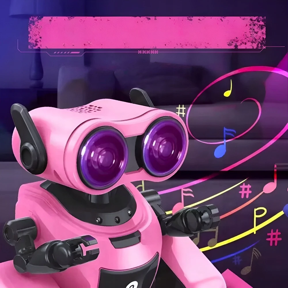 Gigo Robotas rožinis valdomas nuotoliniu būdu