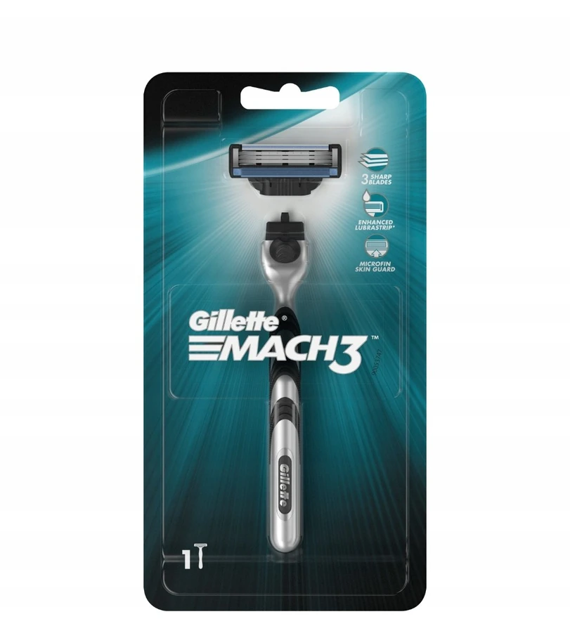 Gilette „Gillette Mach3 Fresh Clean“ vyriškas skustuvas
