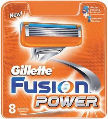 „Gillette Fusion5 Power“ pakaitinis peiliukas vyrams, 1 vnt. pakuotė