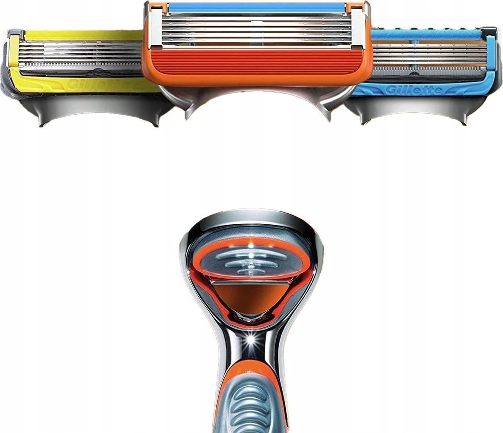 Gillette Fusion rankinės kasetės, 12 vnt.