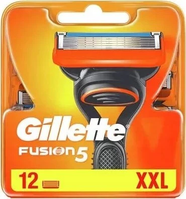 Gillette Fusion rankinės kasetės, 12 vnt.
