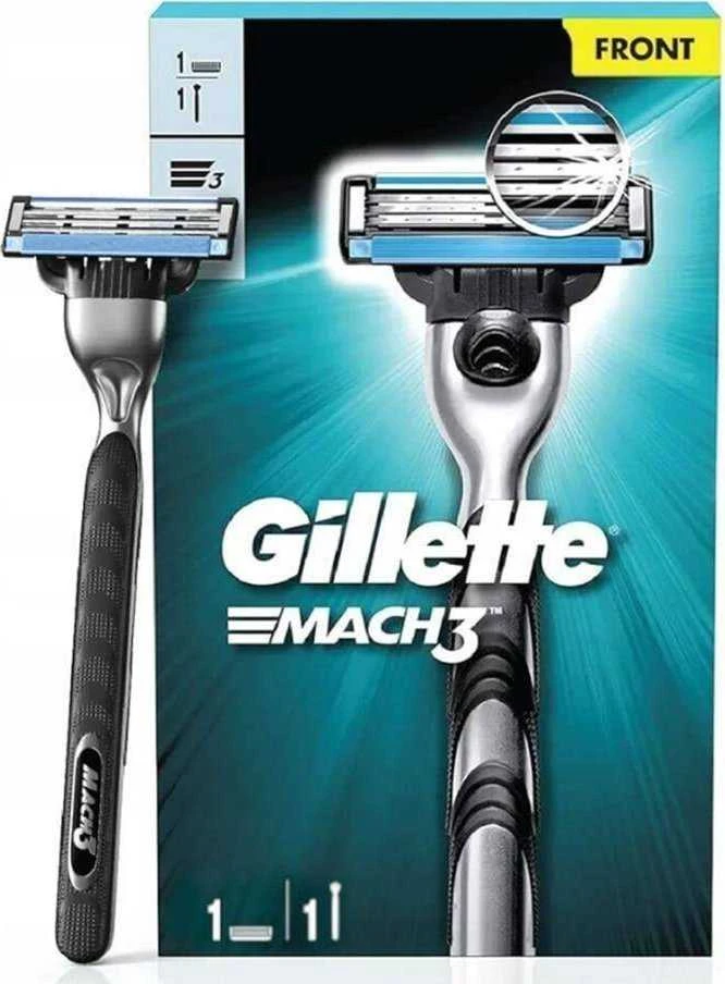 Skustuvas Gillette Mach3 + 1 galvutė