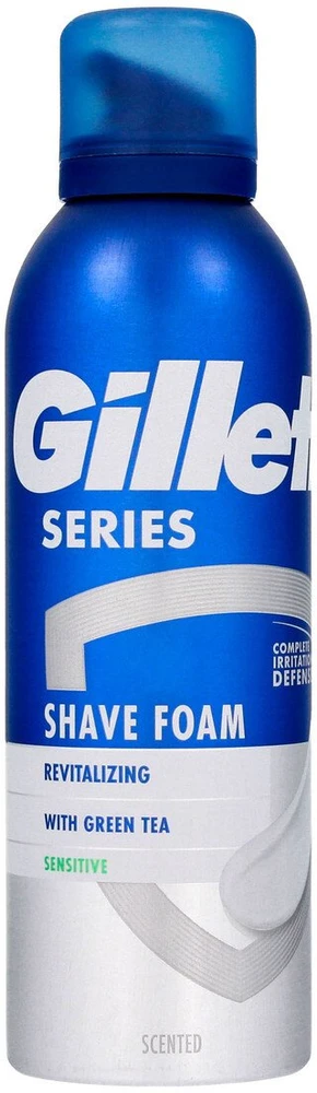 Gillette Series Revitalizing pianka do golenia su žalia arbata 200ml
