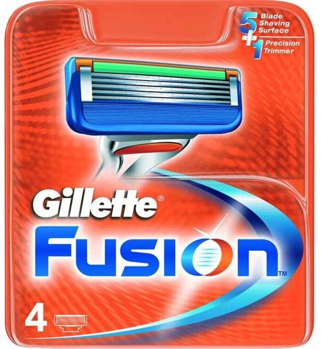 Skutimosi galvutės Gillette Fusion 5, 4 vnt.