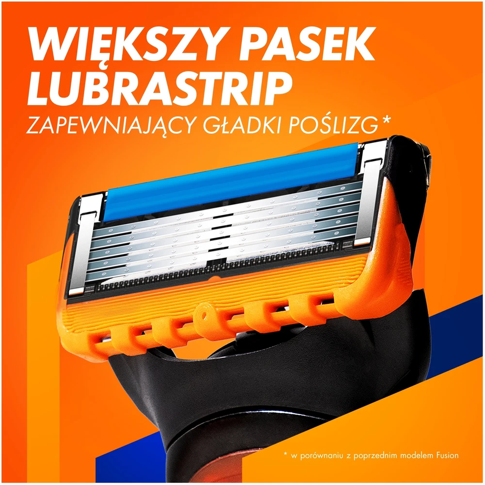 Skustuvas vyrams Gillette Fusion + 5 galvutės