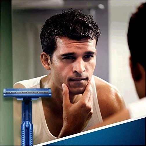 "Gillette Mėlyna II" vienkartiniai skustuvai 20 vienetų
