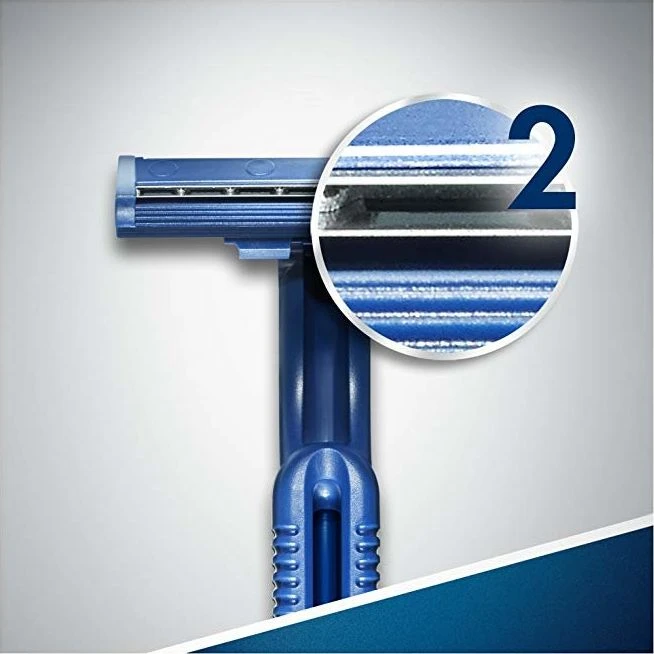 "Gillette Mėlyna II" vienkartiniai skustuvai 20 vienetų