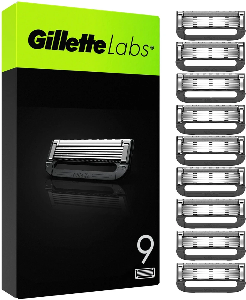 Gillette Skustuvo peiliukai Labs 9 vnt.