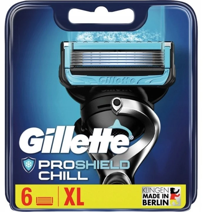 Gillette ProShield Chill Ostrza systemowe 6 vnt.