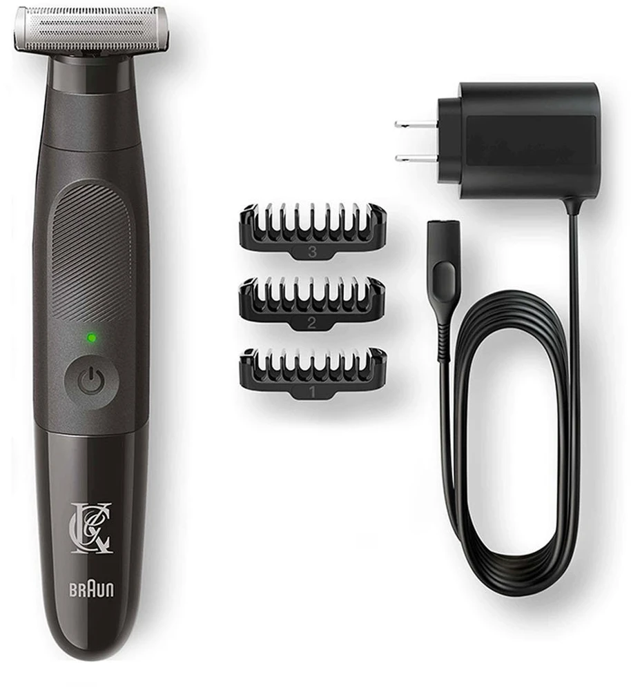 Barzdaskutė Gillette Style Master 4D Blade, Juodas, 1 mm, 3 mm, 1 mm, Nerūdijantis plienas, CE