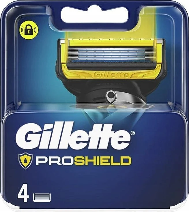 "Gillette Proshield Charger" 4 papildymai