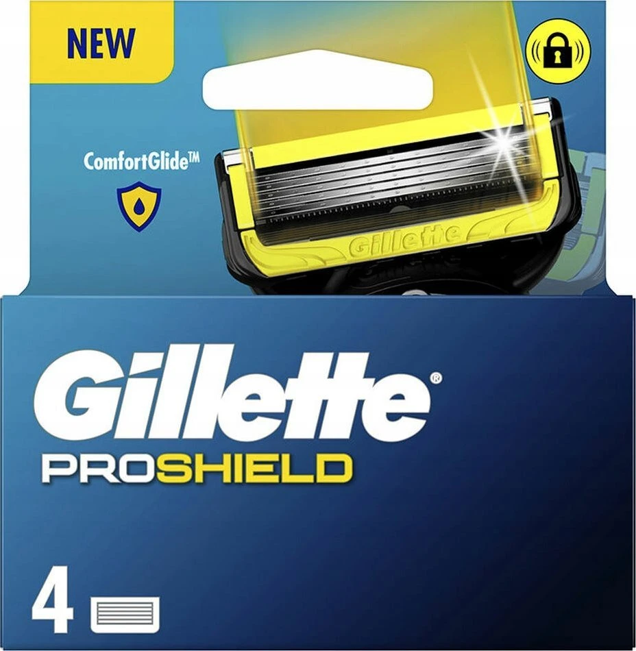 "Gillette Proshield Charger" 4 papildymai