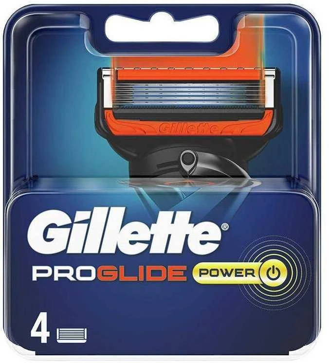 Gillette Fusion Proglide Power Cargador 4 pakuotė