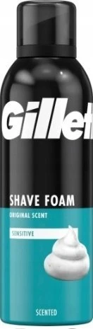 Skutimosi putos Gillette Sensitive 200ml