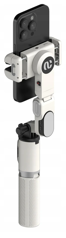 AOCHUAN M1 Pro stabilizatorius su RGB apšvietimu (Baltas)