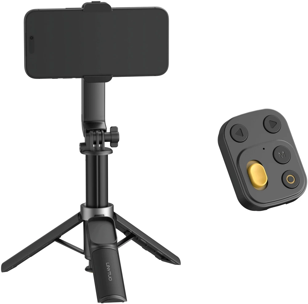 Gimbal Apexel telefonui, 1 ašies stabilizatorius, trikojis, pultas, rankena, kaklo laikiklis / Free Q1 (SB12128)