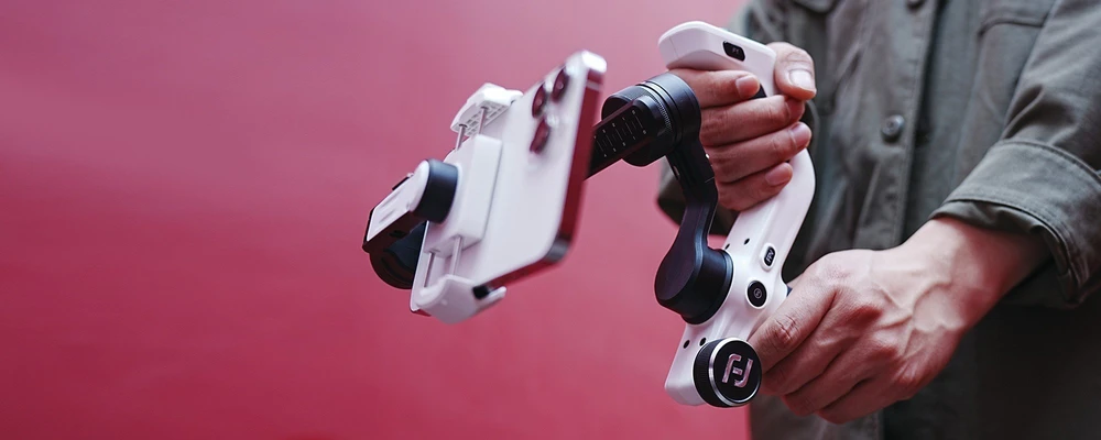 Feiyu Tech FeiyuTech Scorp mini P Kit Rankinis Stabilizatorius Išmaniesiems Telefonams - Gimbal (Baltas)