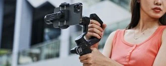 Feiyu Tech FeiyuTech Scorp mini P rankinis stabilizatorius (gimbalas) išmaniesiems telefonams (Juodas)