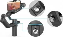 Feiyu Tech FeiyuTech Scorp mini P rankinis stabilizatorius (gimbalas) išmaniesiems telefonams (Juodas)
