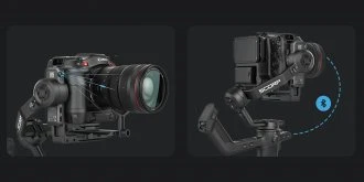 Feiyu Tech Rankinis gimbal'as - FeiyuTech Scorp 3 Rinkinys Gimbal VDSLR Kameroms, 3.5kg Apkrova, AI Sekimas